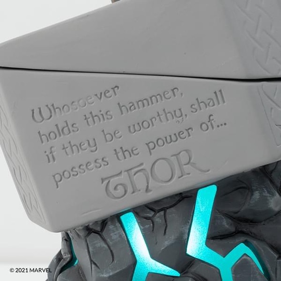 Marvel Heroes Bundle:Thor's Hammer Scentsy Warmer & GrootScentsy Buddy+Scent Pak - Picture 4 of 6